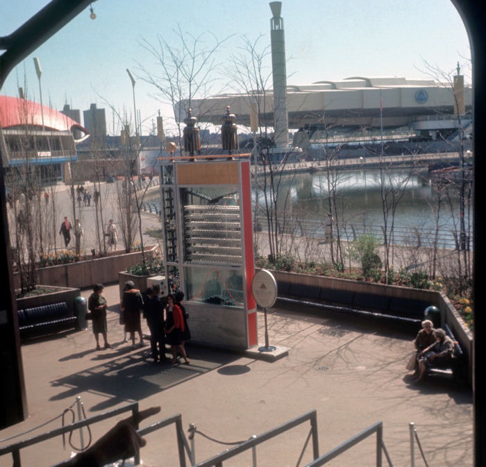 New York World's Fair IBM Pavilion Galton Board