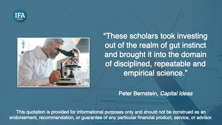 Peter Bernstein Quote from book Capital Ideas