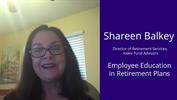 Employee Education in Retirement Plans