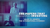 The Papers that Changed Investing: Value vs  Growth: The International Evidence