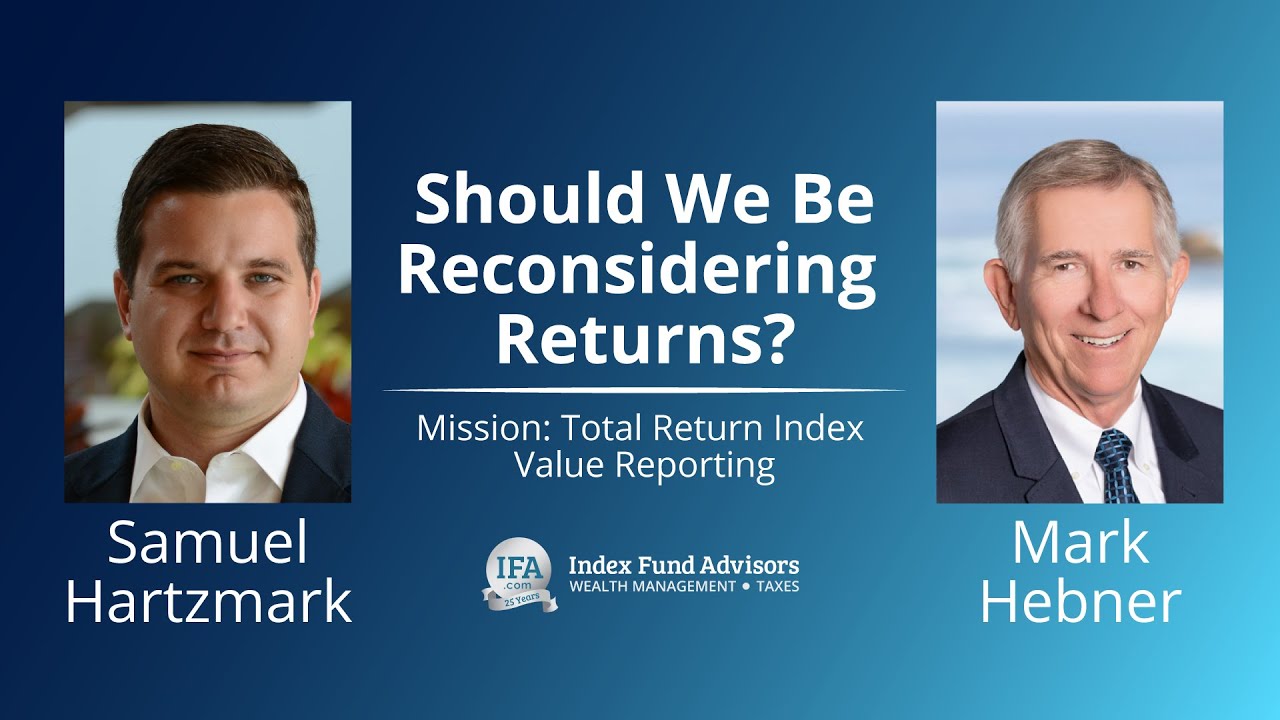 Encourage Global Financial Media Companies to Report Total Return Index
